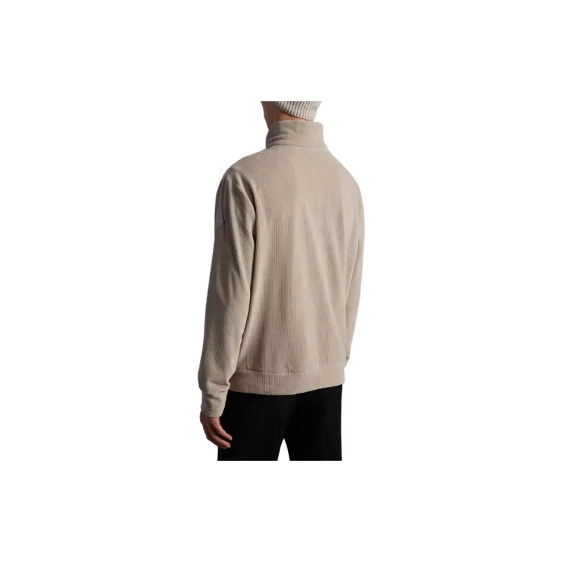 Moncler Padded Corduroy Collection Down Jacket Men's Beige-2