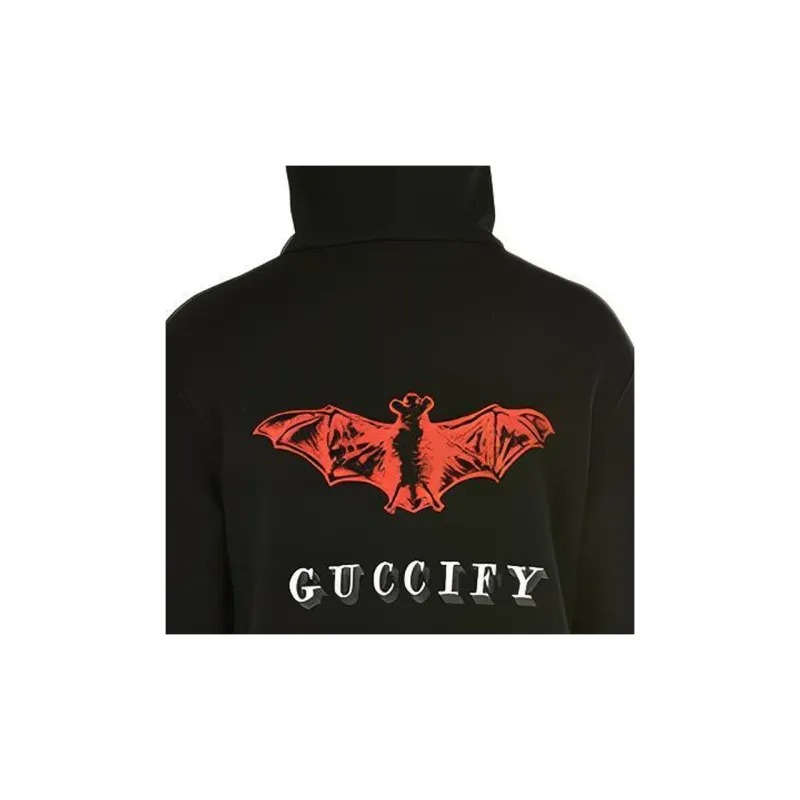 GUCCI Sweatshirts Men Black-4