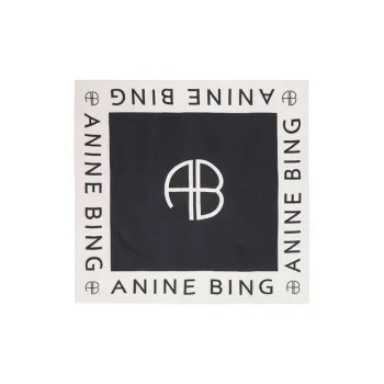 Anine Bing Praia Logo-print Sarong