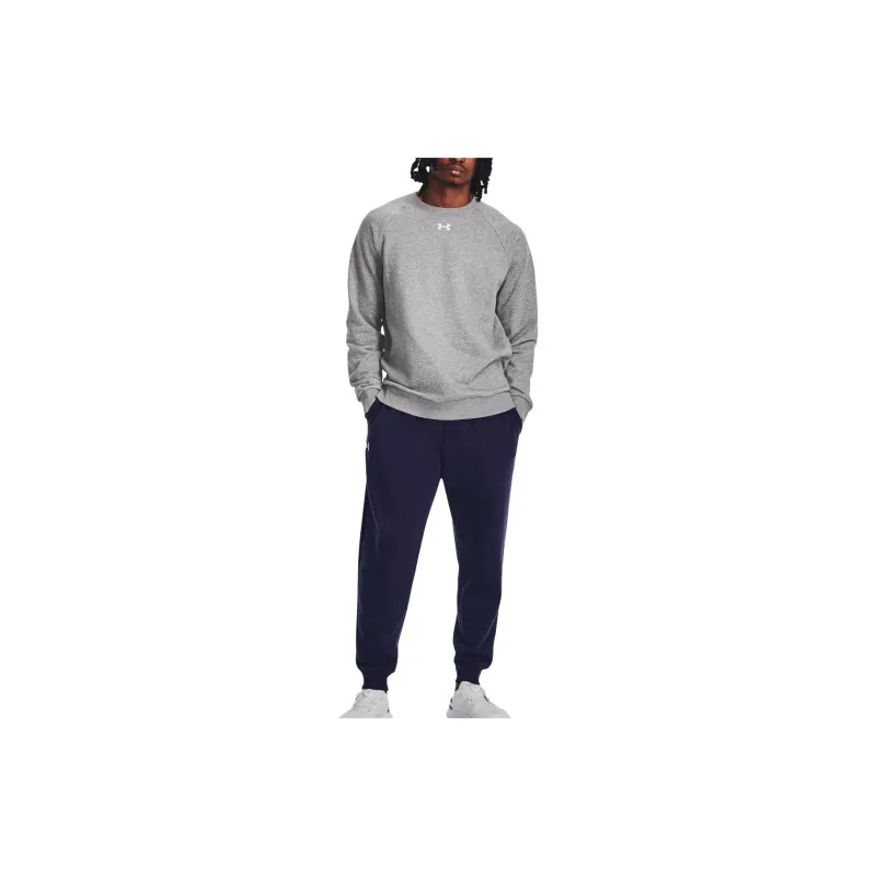 Under Armour Rival Fleece Sweatshirts Men Gray-2