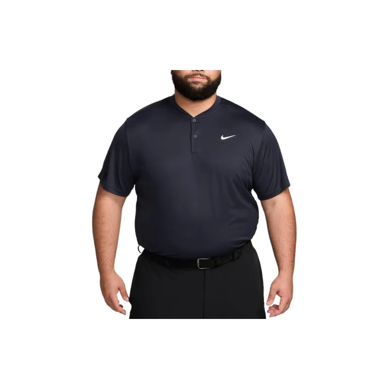 Nike Polo Shirts Men Navy Blue-5