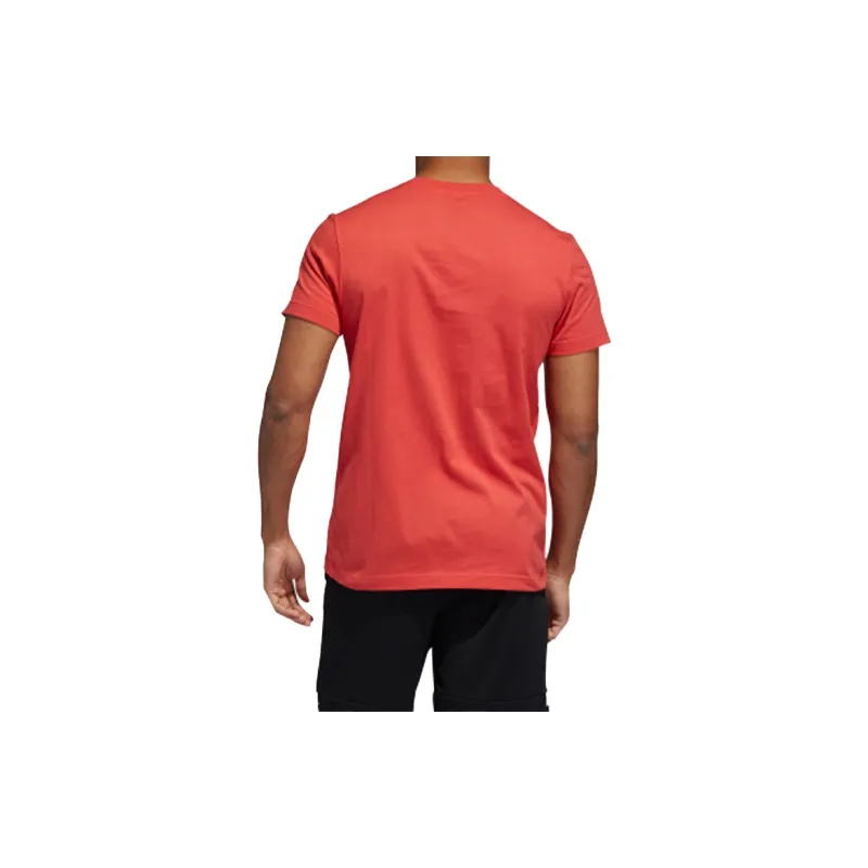 Adidas T Shirts Men Honor Red-3