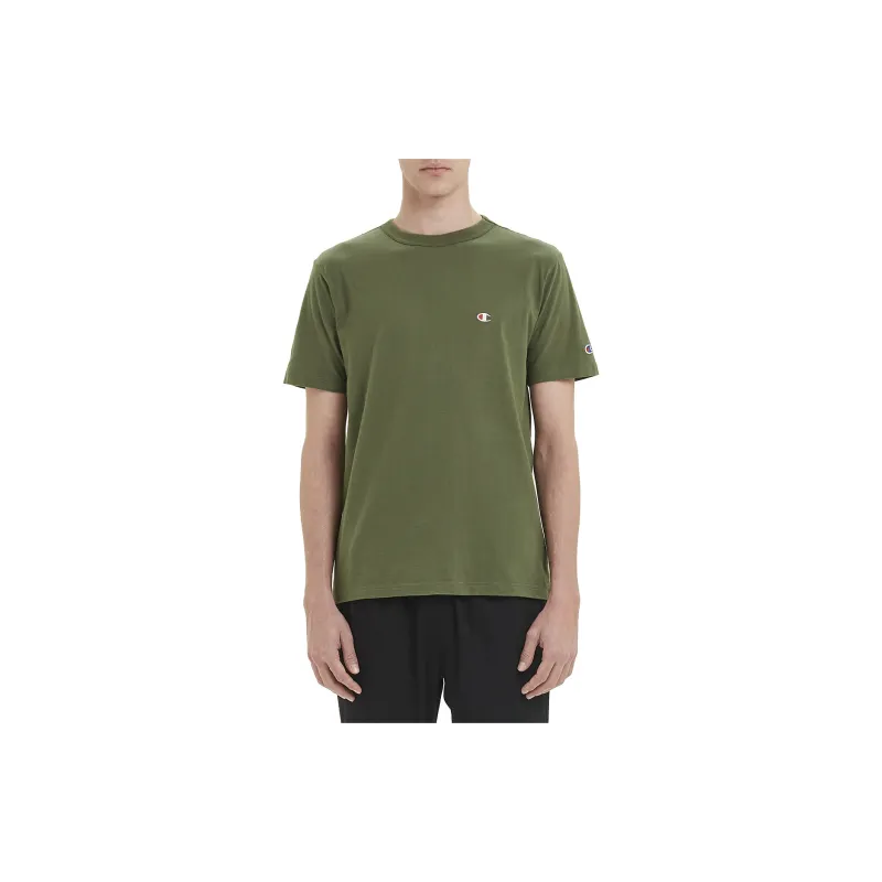 Champion T Shirt Japan Version Unisex Dark Green-2