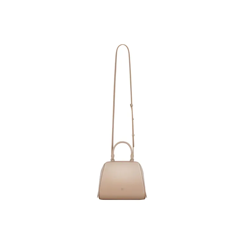 GIVENCHY Antigona Lambskin With Calfskin Shoulder Bag, Crossbody Bag, Handbag Mini Women's Light Brown-1