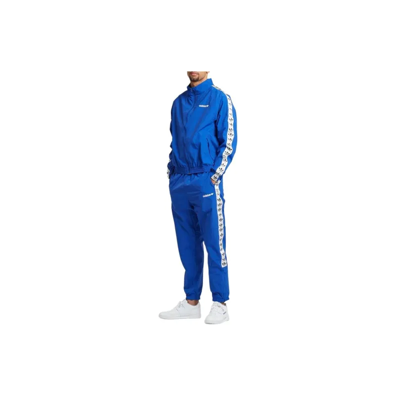 Adidas Originals TNT WIND Knitted Sweatpants Men's Blue-5
