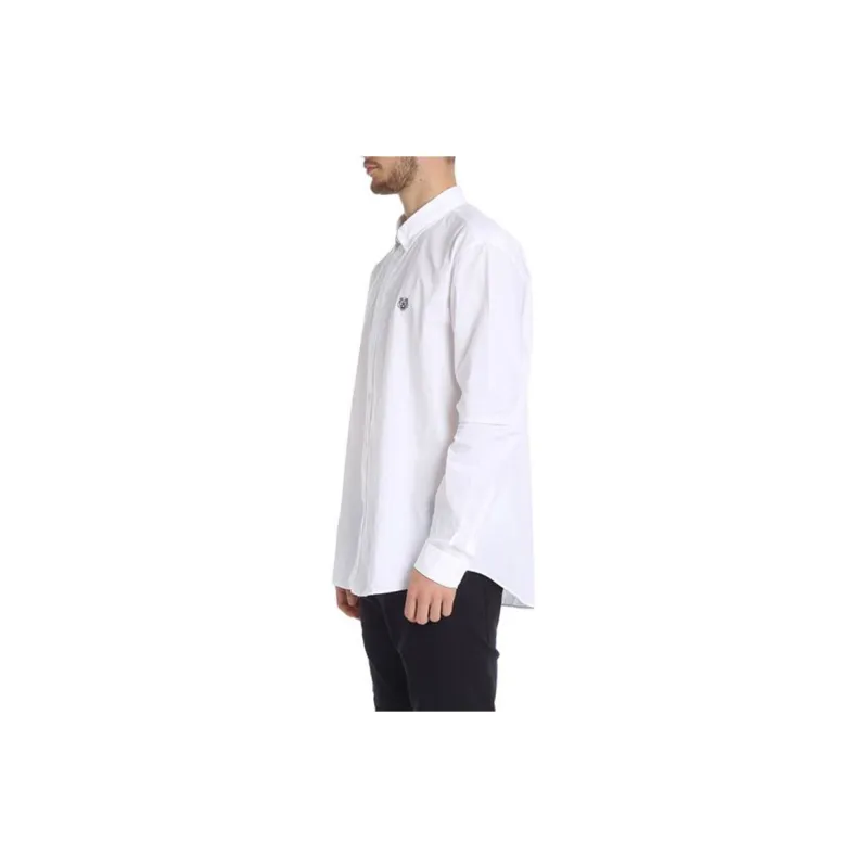 KENZO Shirts Men White-4
