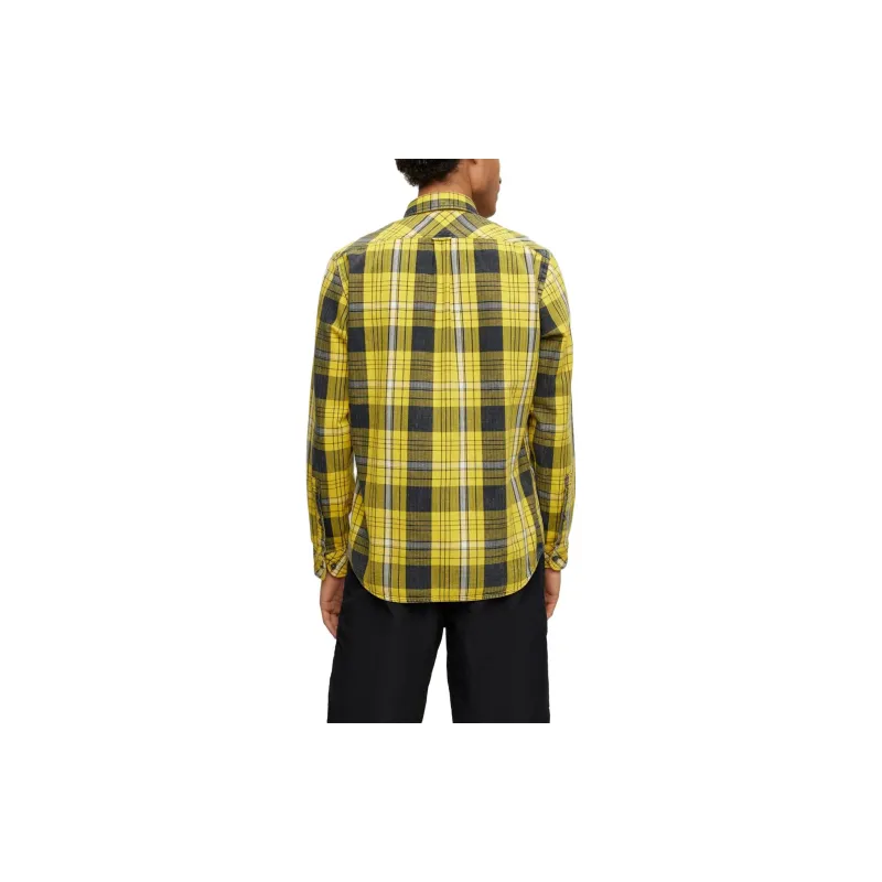 HUGO BOSS Shirts Men Yellow-1