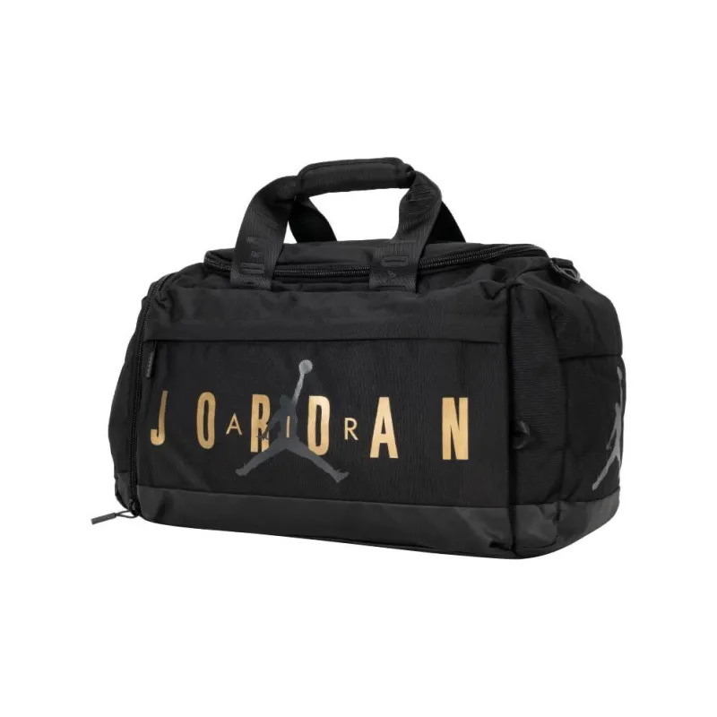 Jordan Polyester One Shoulder Crossbody Travel Bag Regular Unisex Black-1