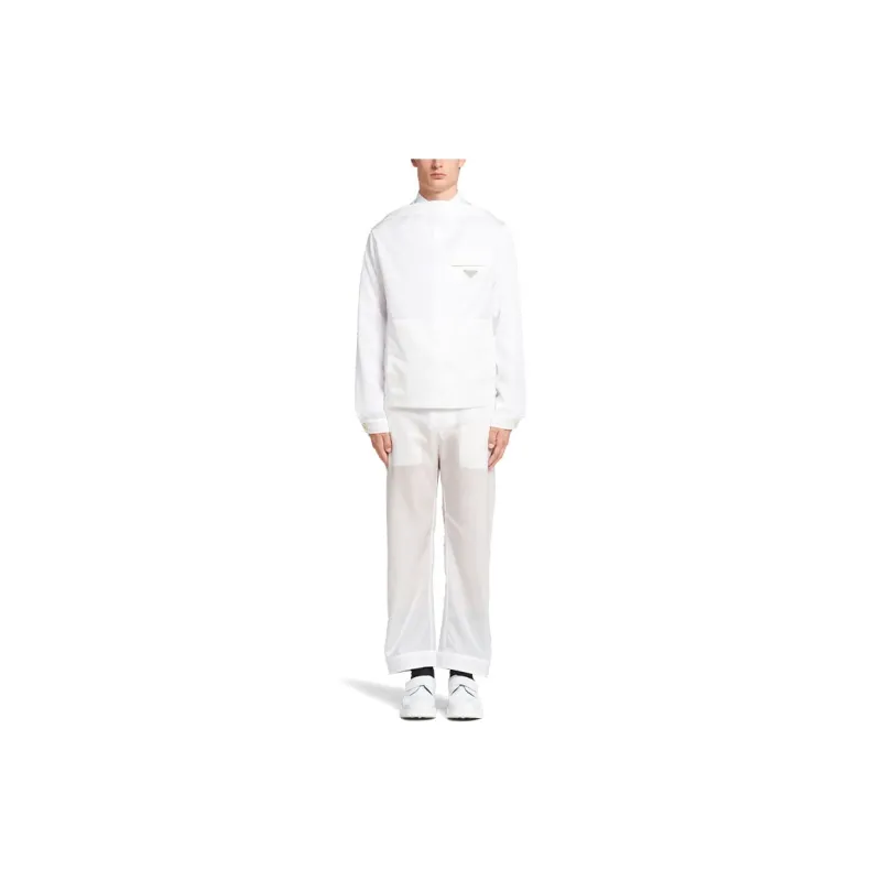 PRADA SS21 Jackets Coats Men's White-1