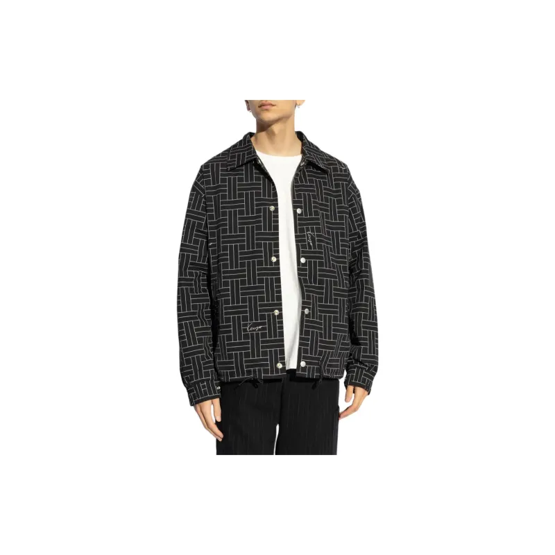 KENZO Weave Printed Windbreaker-1