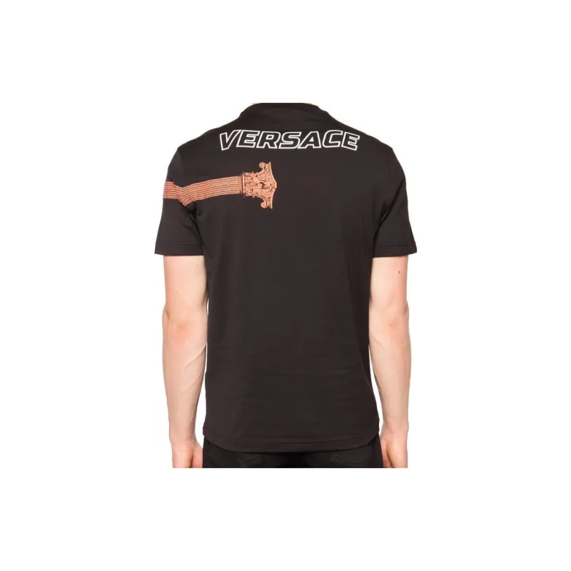VERSACE T Shirts Men Black-3