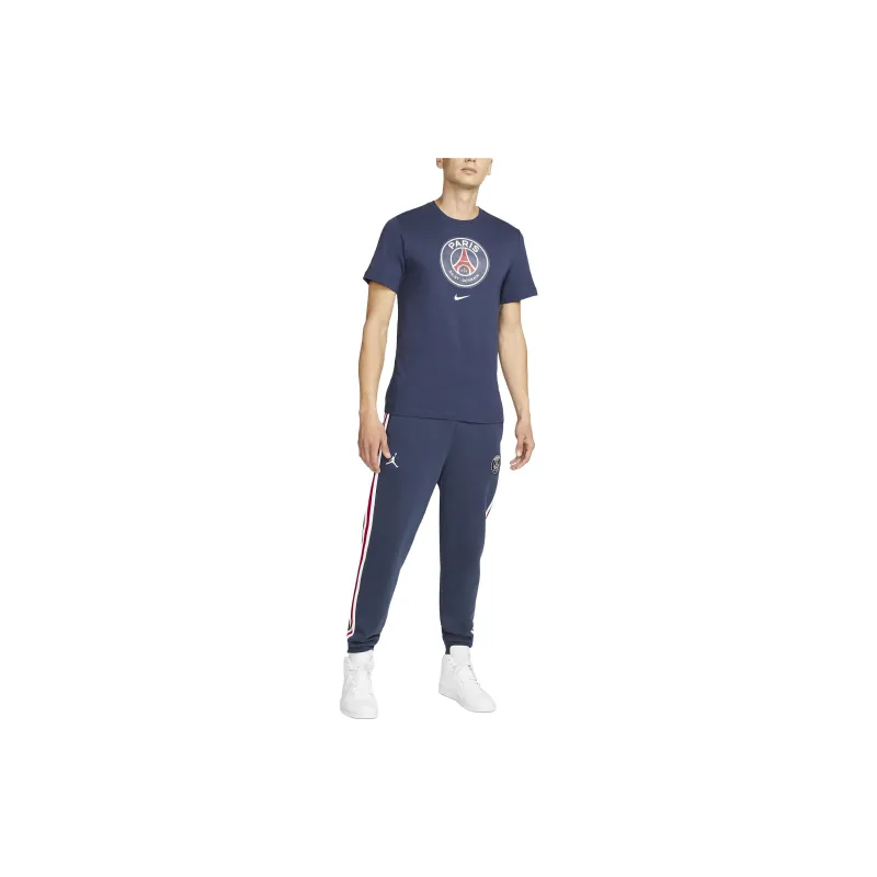 Nike T Shirts Men Blue-2