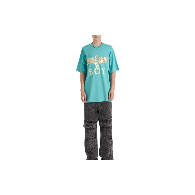 Boy London T-Shirts Unisex Blue-2