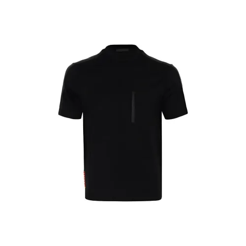 PRADA Polo Shirts Men Black