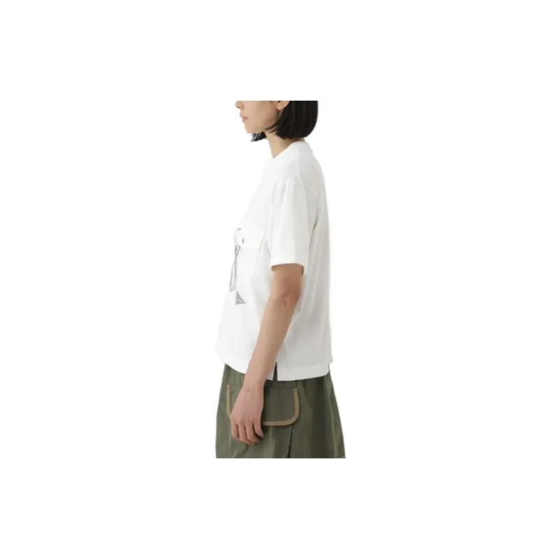 And Wander Logo print T shirt-4