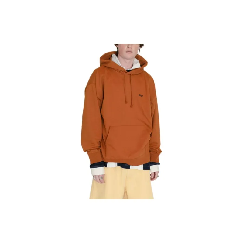 Levis Sweatshirts Men Brown-2