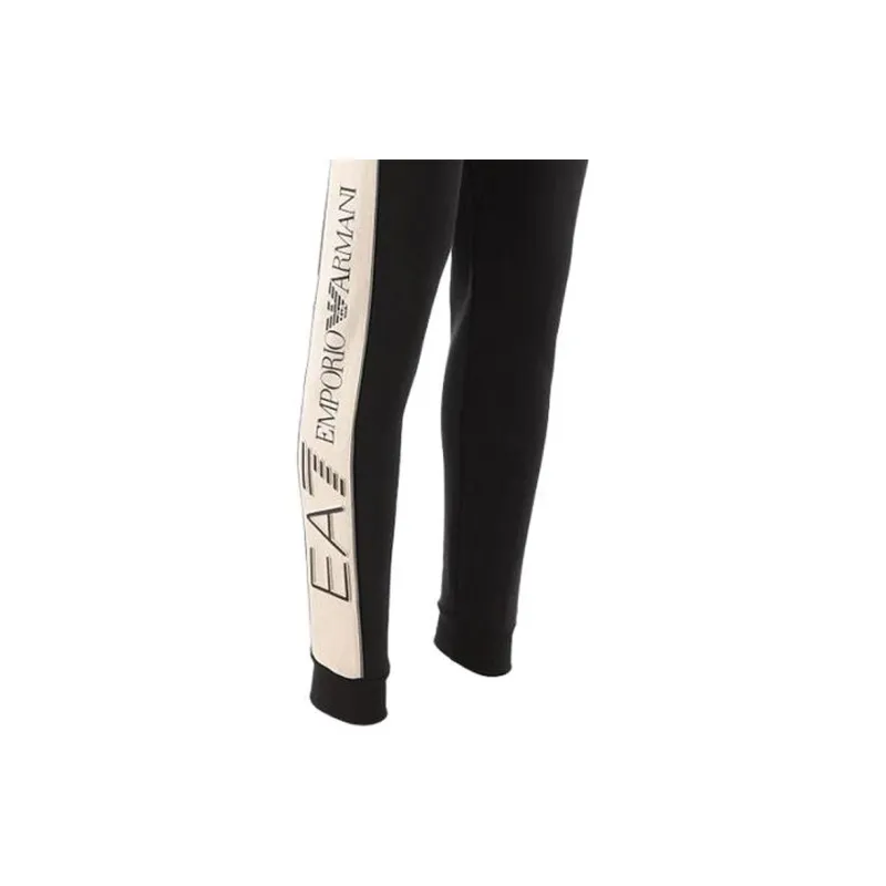 EMPORIO ARMANI EA7 Knitted Sports Pants Men's Black-5