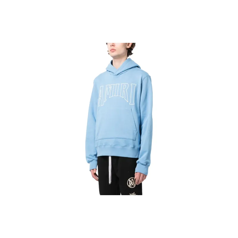 AMIRI Sweatshirts Men Light Blue-3