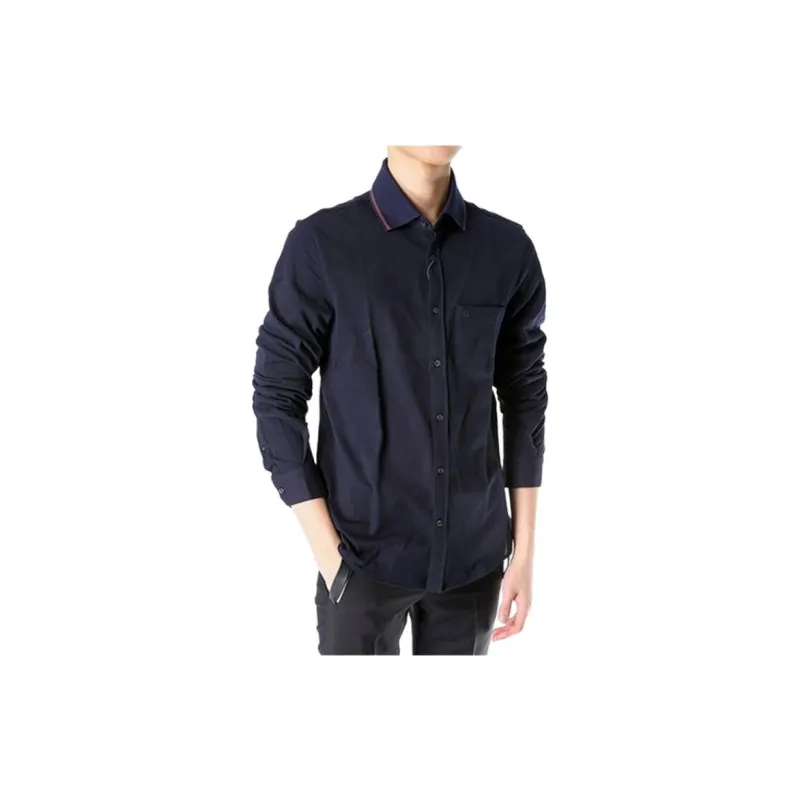 GUCCI SS23 Shirt Men's Dark Blue-1