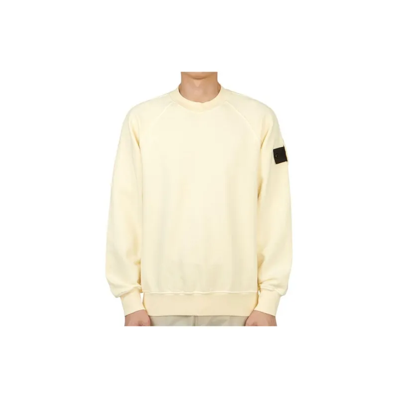 STONE ISLAND Sweatshirts Men Yellow-2