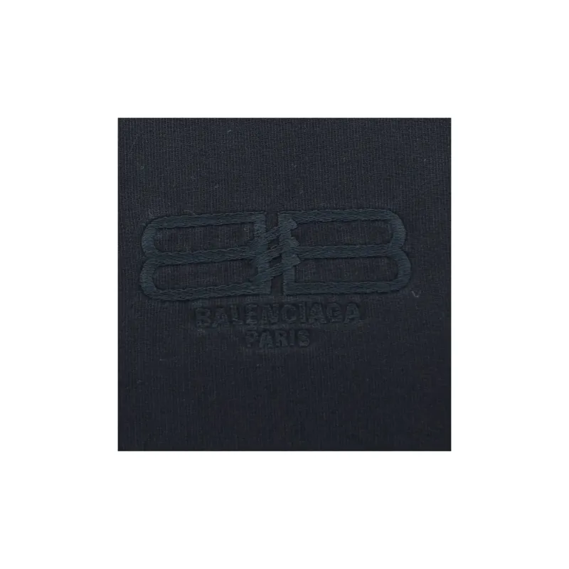Balenciaga Bb Logo Long Sleeved Hoodie-3