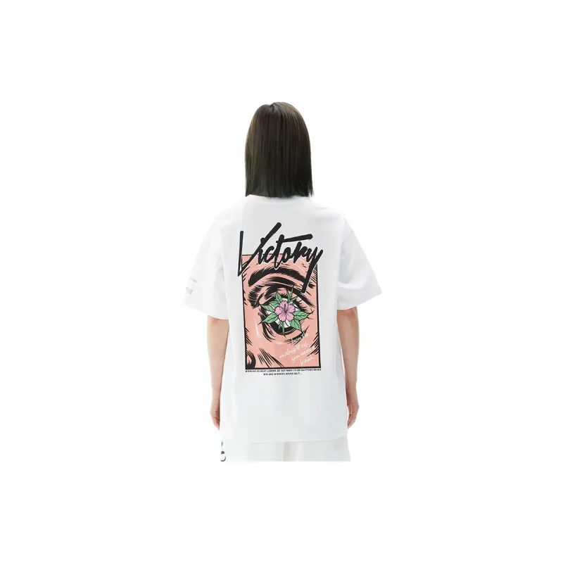 Lining X LNG X Li Ning T Shirts Unisex Standard White-7