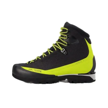 Arcteryx ACRUX LT Slip Resistant Grip High Top Hiking Shoes Unisex Black Green