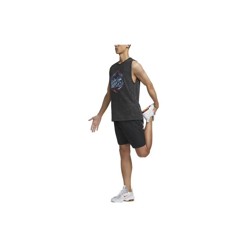 Nike Tank Tops Men Black-2
