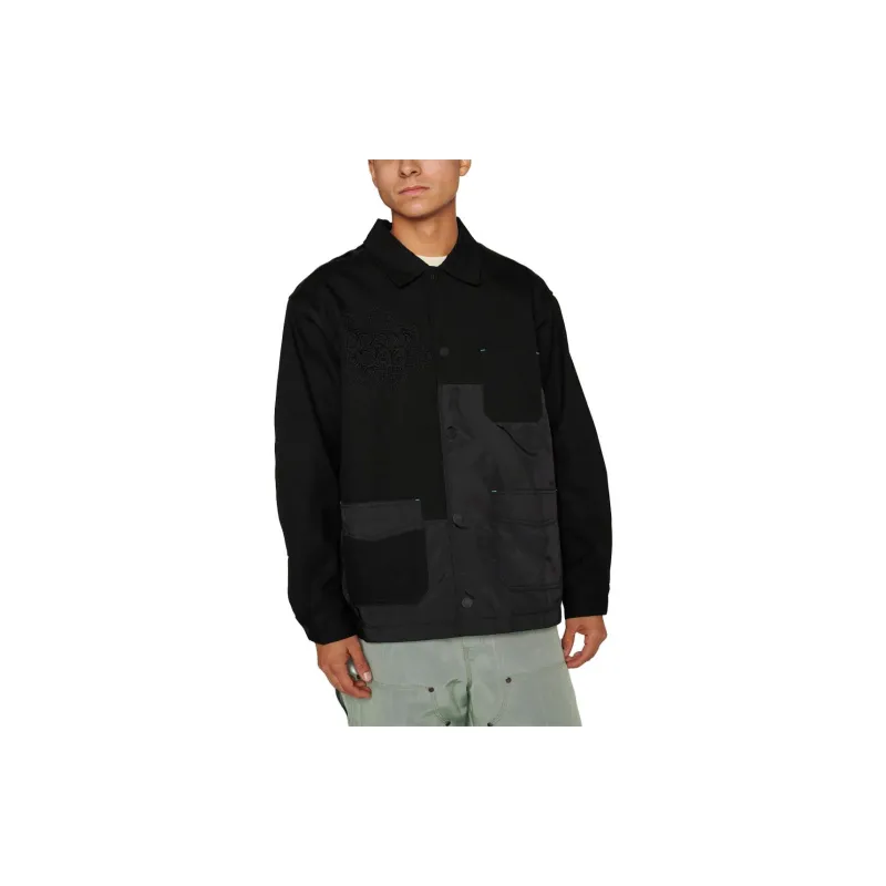 Brain Dead DOILY CHORE JACKET Jackets Coats Unisex Black-2