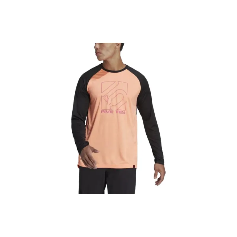 Adidas Free Shipping With AdiClub Five Ten Long Sleeve Jersey Bca Tee-1