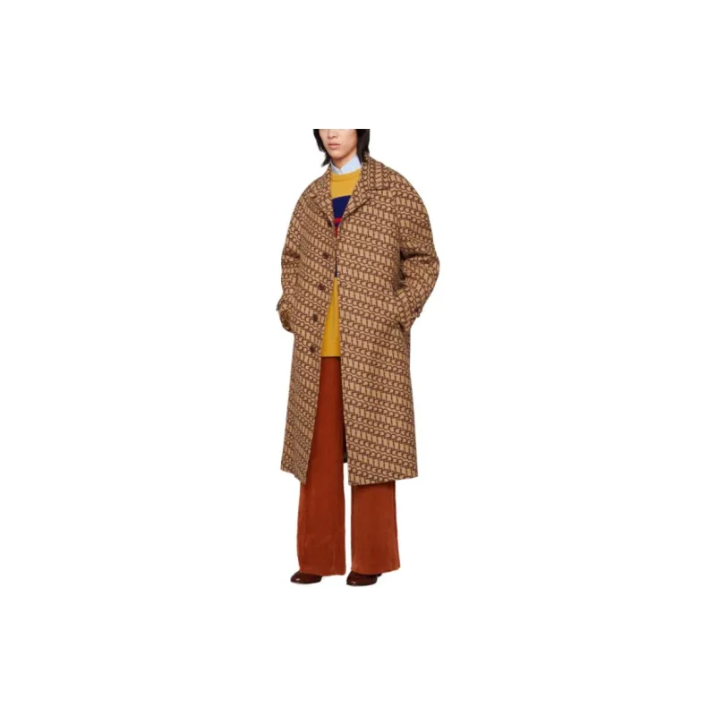 GUCCI Coats Men Camel-2