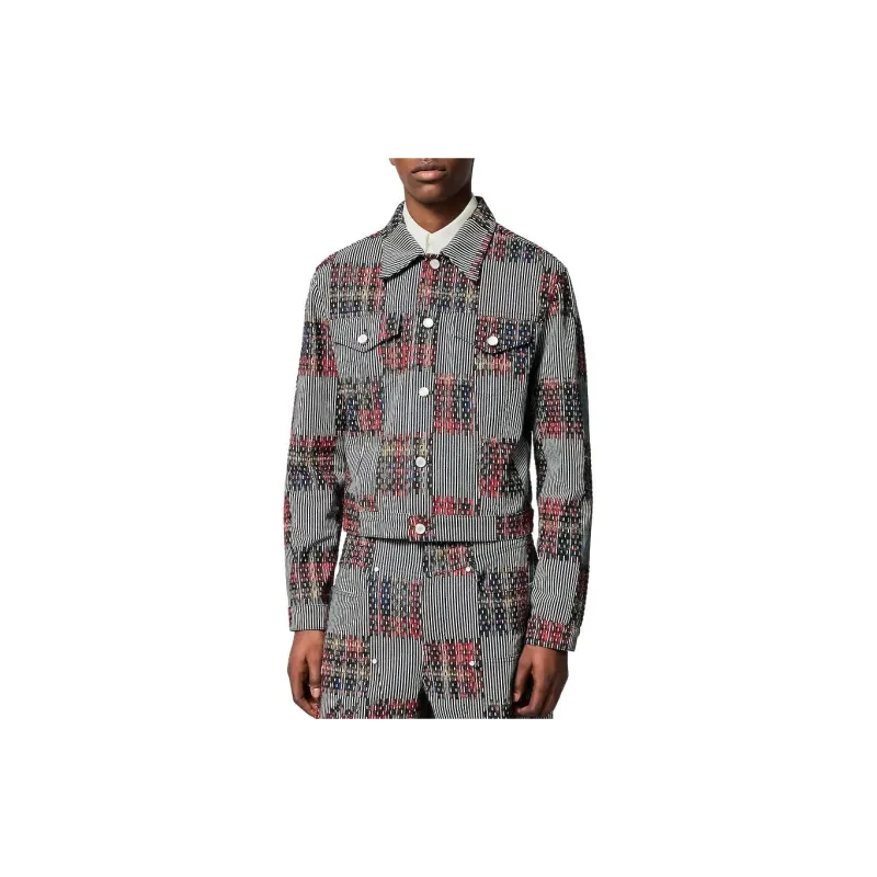 LOUIS VUITTON FW24 Jackets Coats Men's Gray-3