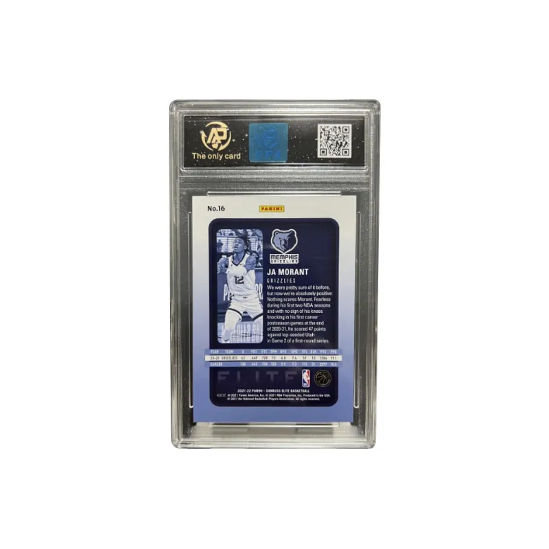 PANINI Morant Player Card High End Grenade Gold Chunk Collection Moment Of Layup Selection Graded Cards 1 Pc-1