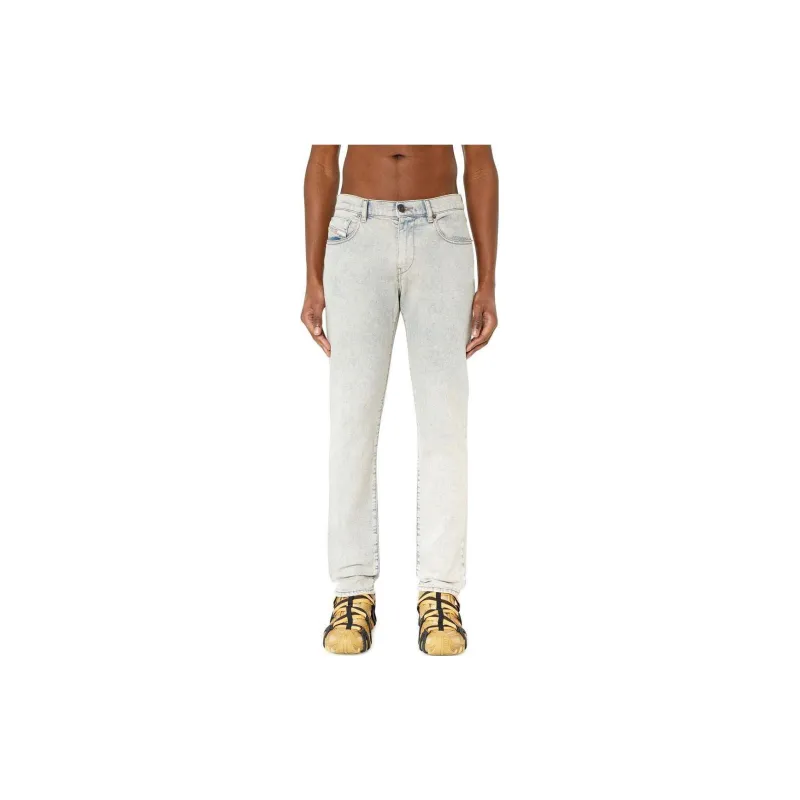 DIESEL Rehab Denim Jeans Men Washed Blue-2