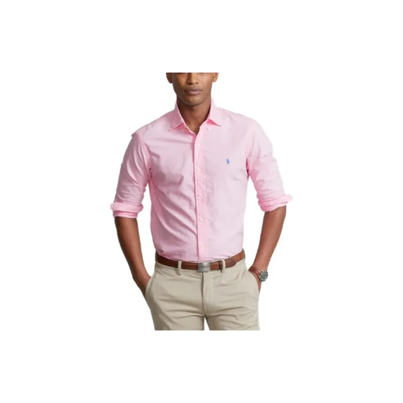 Polo Ralph Lauren Shirts Men Pink-5