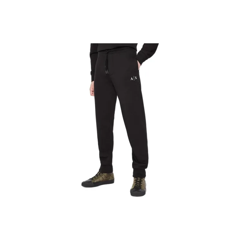 ARMANI EXCHANGEAE FW22 Knitted Sports Pants Men's Black-1