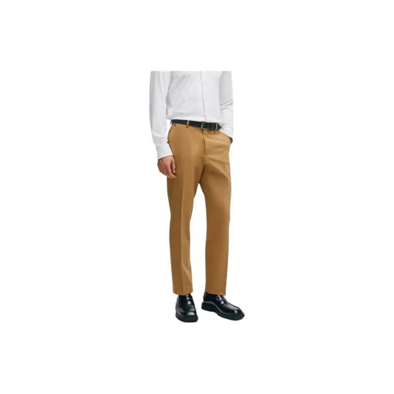 HUGO BOSS SS24 Casual Pants Men's Medium Beige-3
