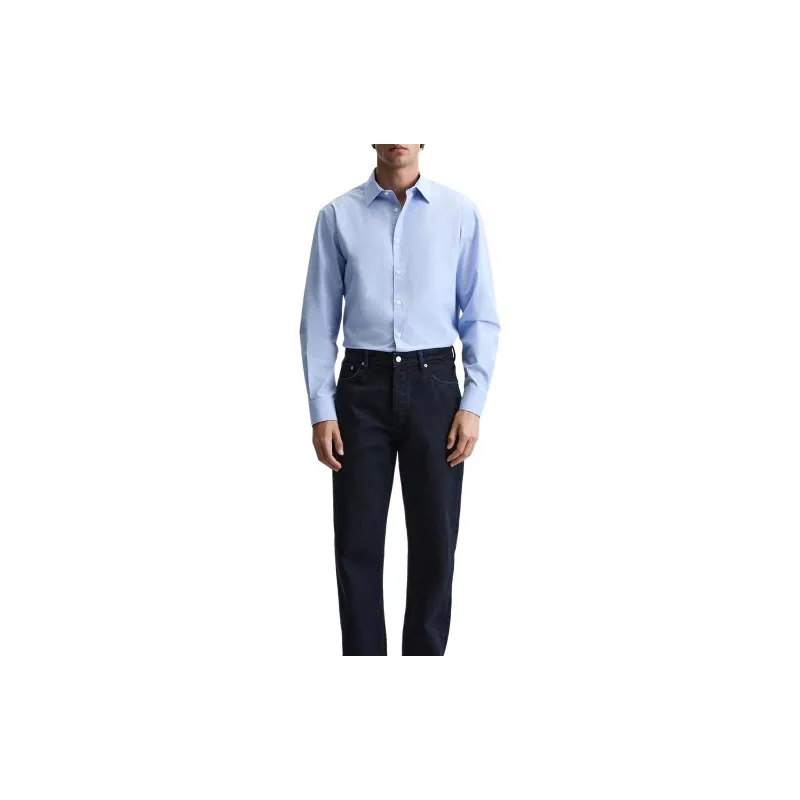 ZARA Shirts Men Blue/White-2