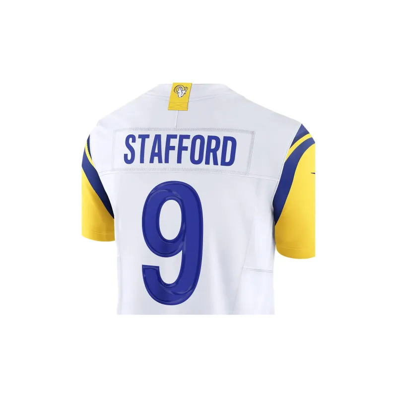 Nike Matthew Stafford Los Angeles Rams Men's Nike Dri FIT Nfl Limited Football Jersey-3