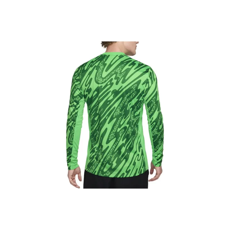 Nike Netherlands 2024/25 Stadium Goalkeeper Soccer Jerseys Men's Sparkling Green-1