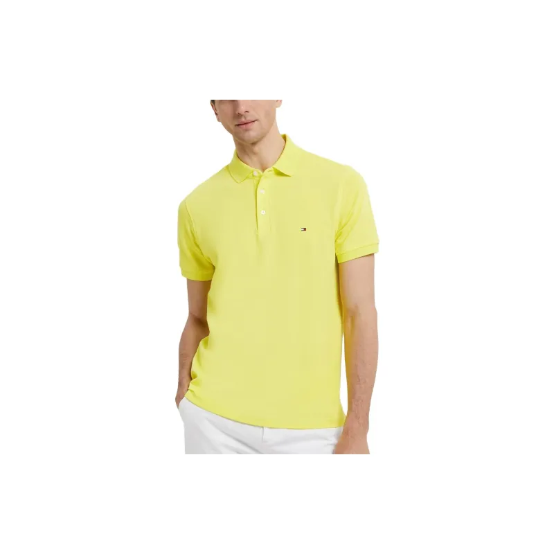 Tommy Hilfiger 1985 Series Polo Shirt Men's Lemon-2