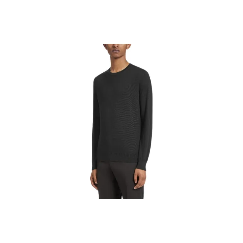 Ermenegildo Zegna Crewneck Knitted Jumper-1