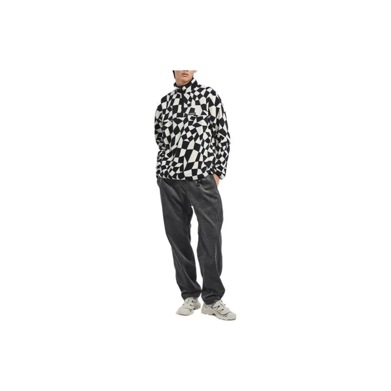 Gramicci Check Mockneck Fleece-7