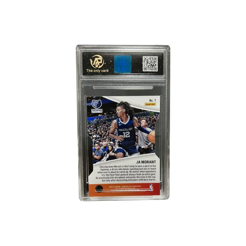 PANINI Morant Player Card, Fast Lane Collection, Irregular Shape Collection Special Card Graded Cards 1 Pc-1