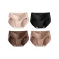 M1592-D Set-Warm Tone Texture-Apricot+Black+Dark Coffee+Light Coffee (4 Pack)