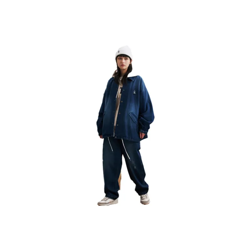 Nautica White Sail Denim Jacket Unisex-8