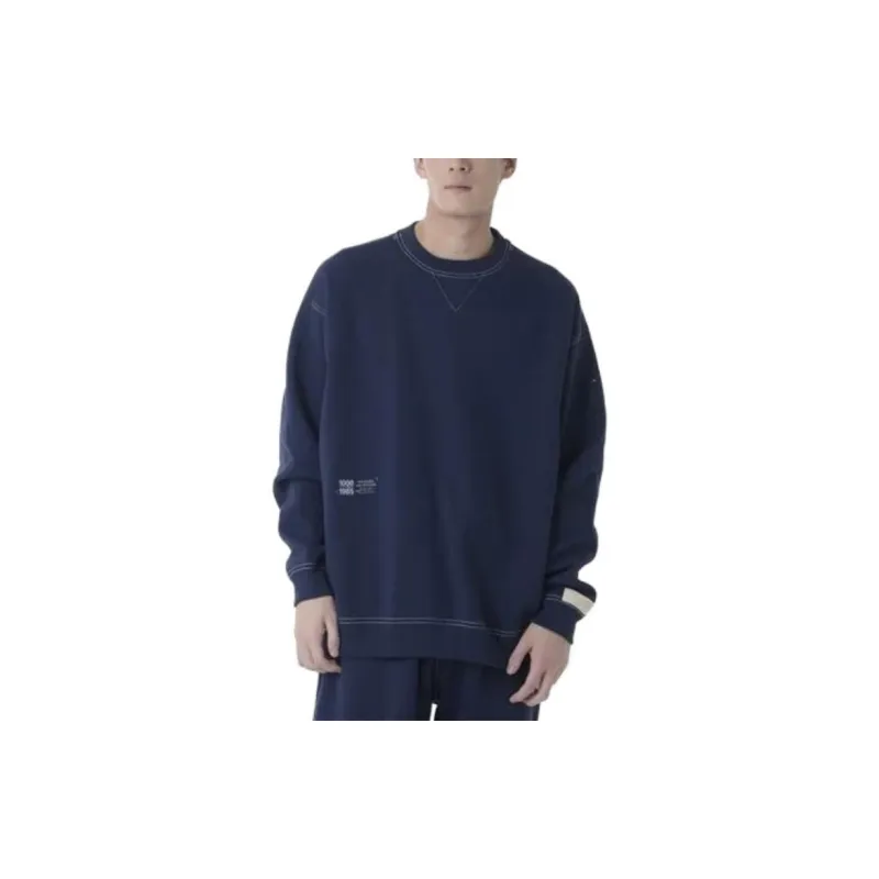 New Balance FW23 Sweatshirt Men's Dark Blue-2