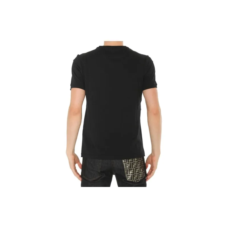 FENDI T Shirts Men Black-3