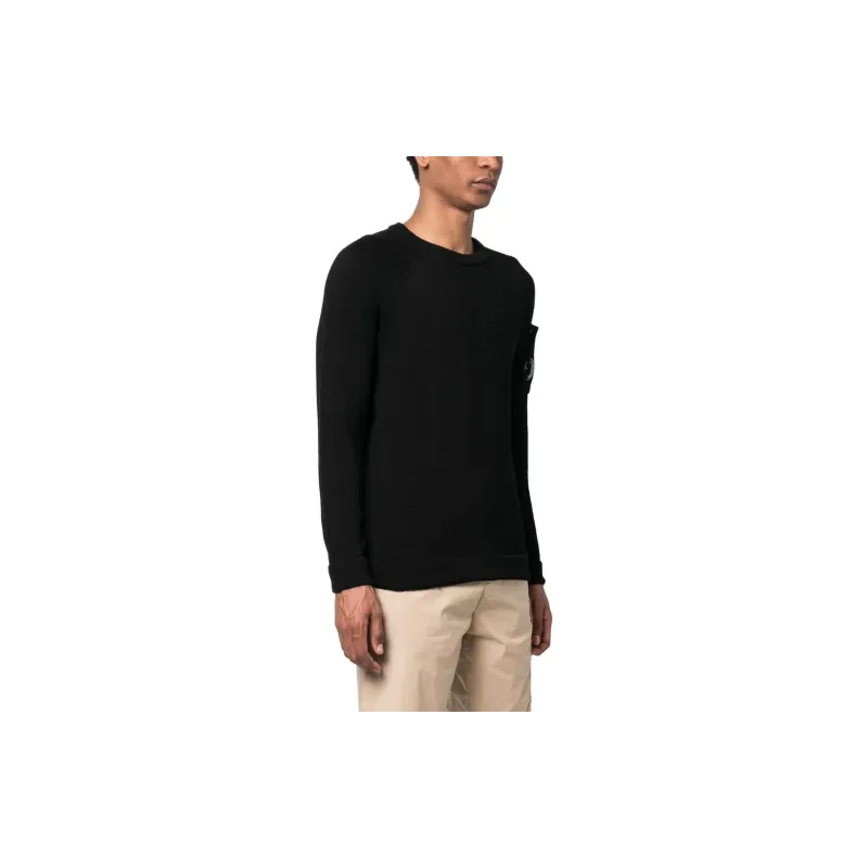 C.P.Company Compact Lens detail Cotton Jumper-3