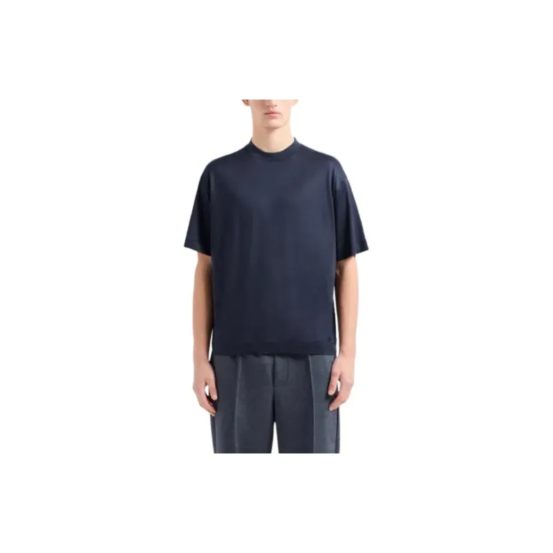 EMPORIO ARMANI T Shirt Men's Marine Blue-2